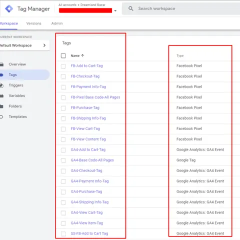 Web Analytics & Reporting result screenshot